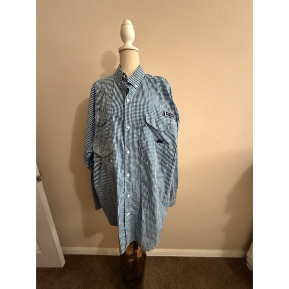 Columbia Men’s XLT Super Bonehead Long Sleeve Button Down Shirt - Picture 1 of 9